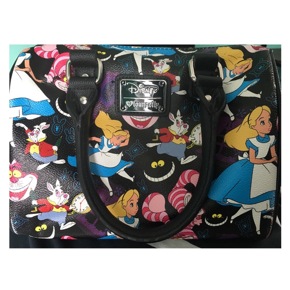 Alice In Wonderland Loungefly Barrel Bag